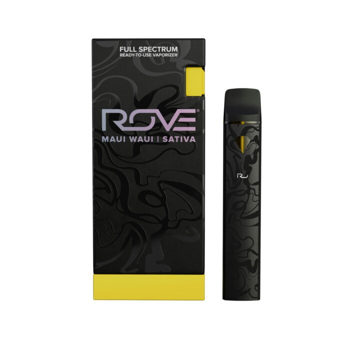 Rove | Maui Waui | Melted Diamond Live Resin Vaporizer | 1.0g (Ready-to-Use/Disposable) $45 each - Sativa