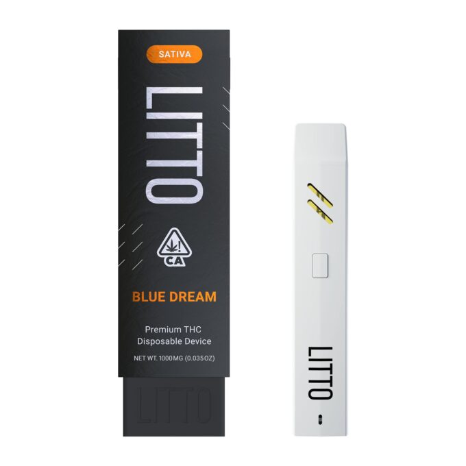 LITTO - Exotic Gushers(Hybrid) - Premium All-In-One THC Vape Pen - 1G ($40 each or 2 for $70)