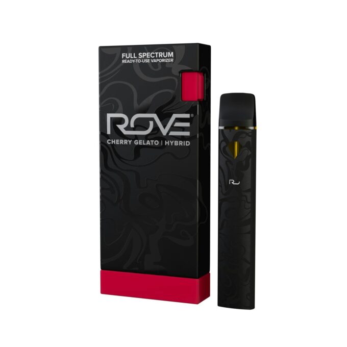 Rove | Cherry Gelato | Melted Diamond Live Resin Vaporizer | 1.0g (Ready-to-Use/Disposable) $45 each - Hybrid