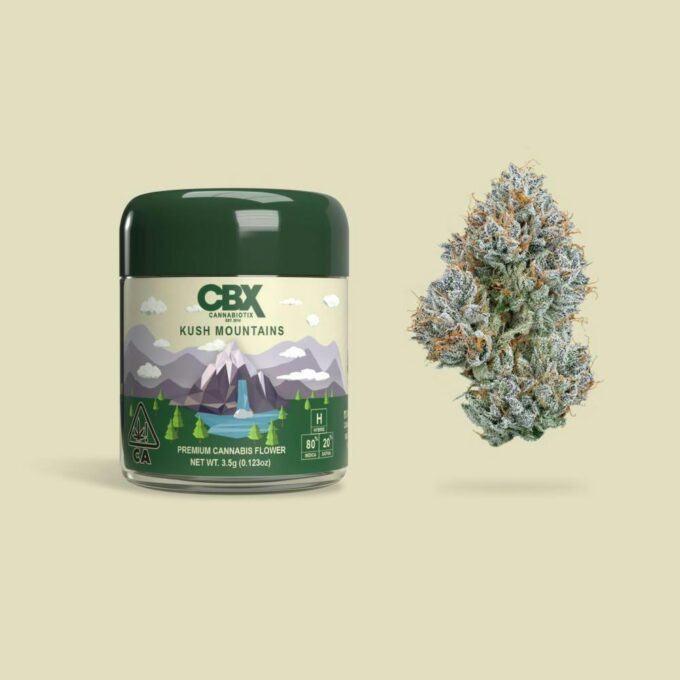 Cannabiotix(CBX) Kush Mountains - 3.5g (Hybrid) $55